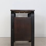 Giuseppe Pagano Pogatschnig Italian Dark Wood Desk for Gino Maggioni, 1940s