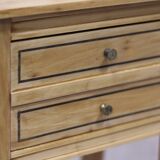 Pair of Louis XVI bedside tables in cherry wood