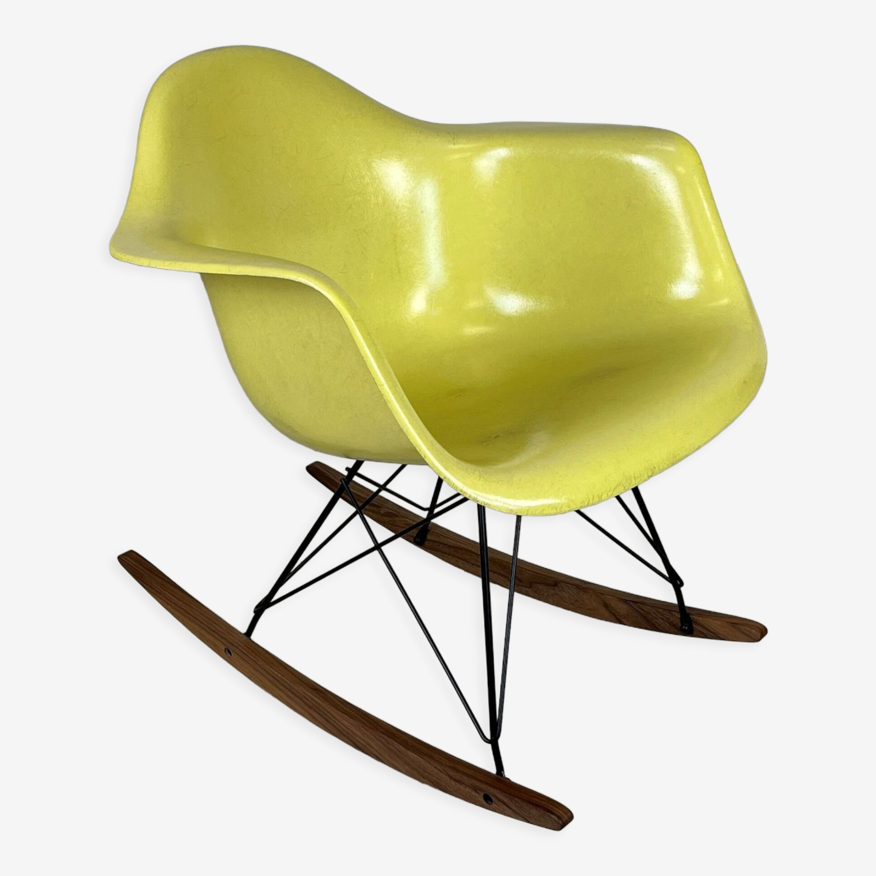 Rocking chair RAR de Charles & Ray Eames pour Herman Miller 1950 | Selency
