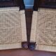 Pair of folding tibetan armchairs