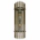 Contemporary Modern Smoked-Fumè Glass Pipes Wall Sconces-Set of Two