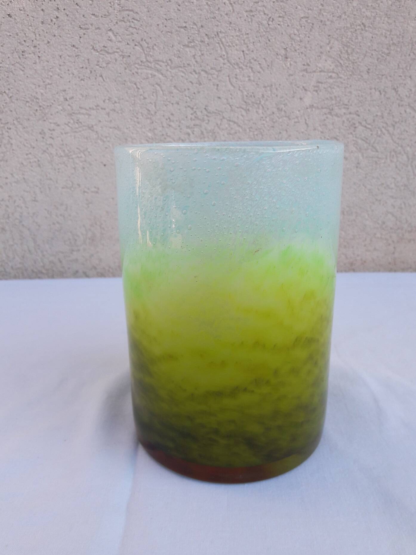Scandinavian glass vase John Orwar Lake