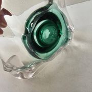 Glass candlestick in the style of Murano - 1960s