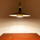 Swedish Mid-Century Modern brass pendant lamp