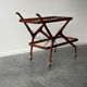 Italian bar cart Cesare Lacca, 1950