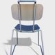 Modern Italian aluminum chairs by Tanzi, 1980