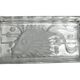 Art Deco, serving tray with glass ramekins for fish and shellfish from around 1940.