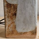Table lamp in glazed stoneware