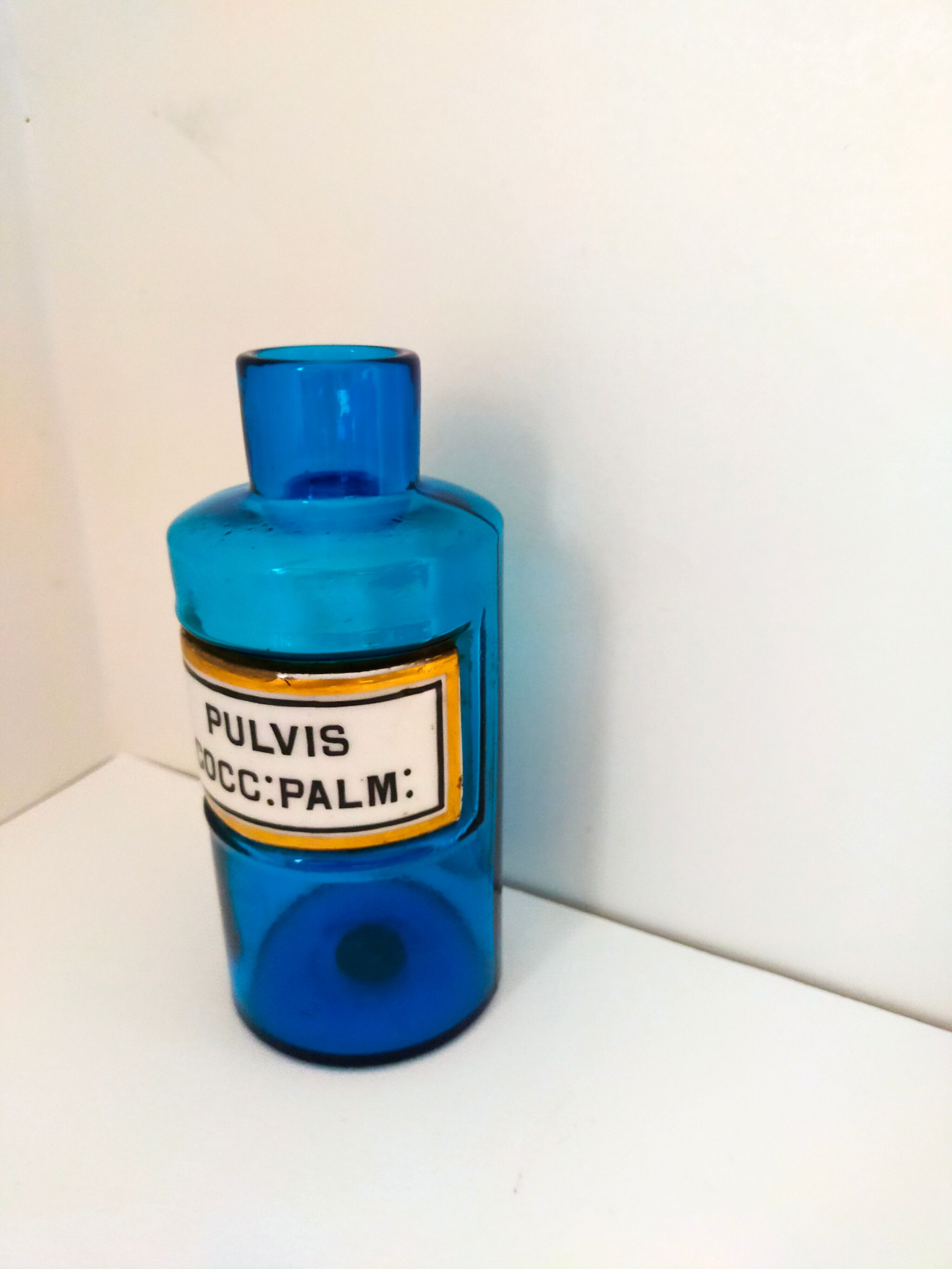 Blue pharmacy pot Tissier Paris Napoleon III