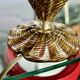 VINTAGE TABLE LAMP BY BAROVIER AND TOSO ITALY 1950
