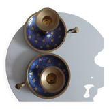 2 candle holders