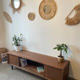 Solid oak sideboard/TV unit