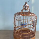 Vintage Vietnam Bamboo Bird Cage