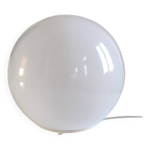 White opaline table lamp from Ikea, 1990