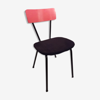 Chaise formica et moumoute