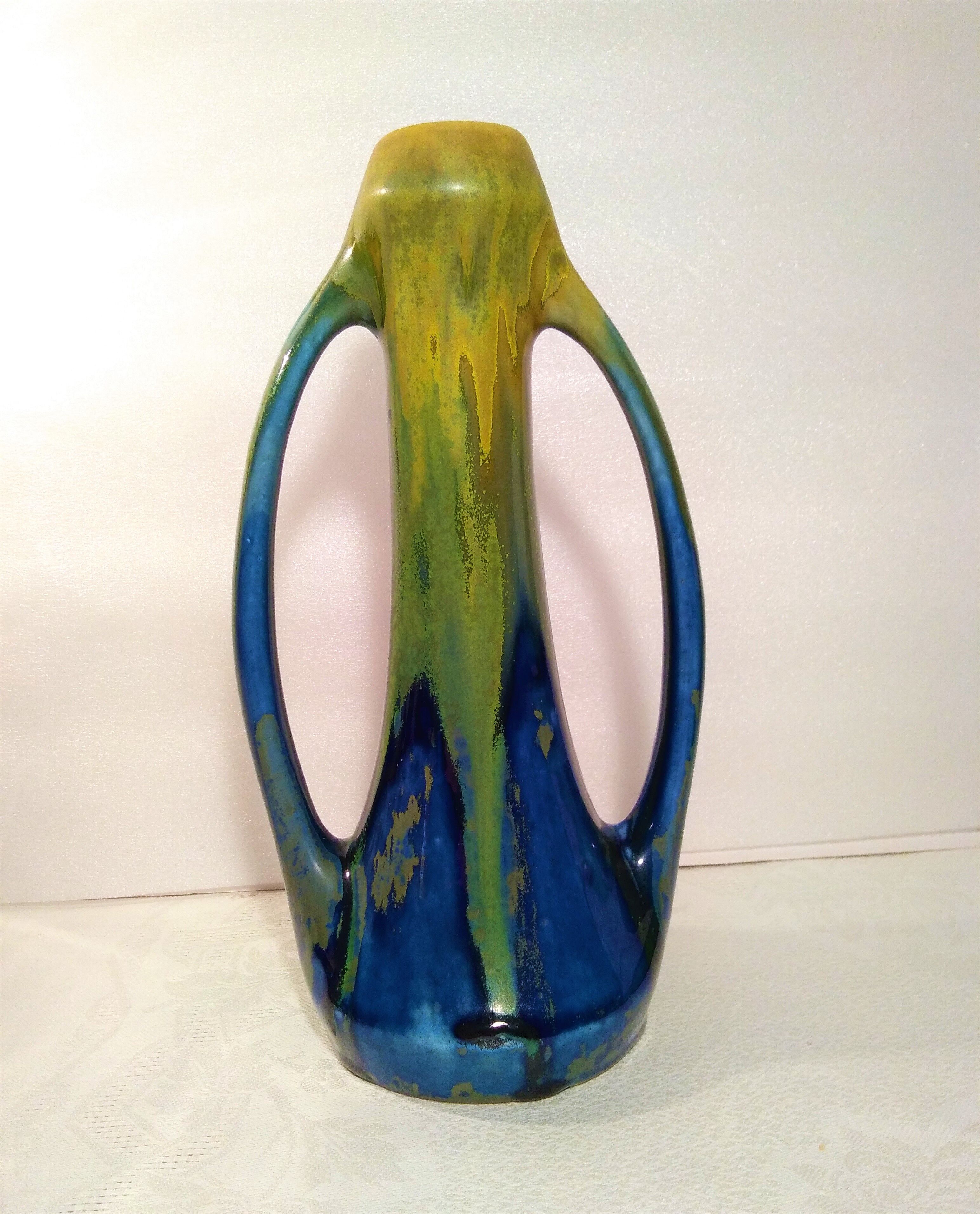 Vase Gilbert Méténier art Deco