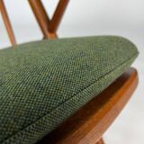 Danish teak rocking chair by Frank Reenskaug for Bramin 60s midcentury