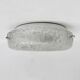 German vintage textured Murano glass flush mount, 1960s