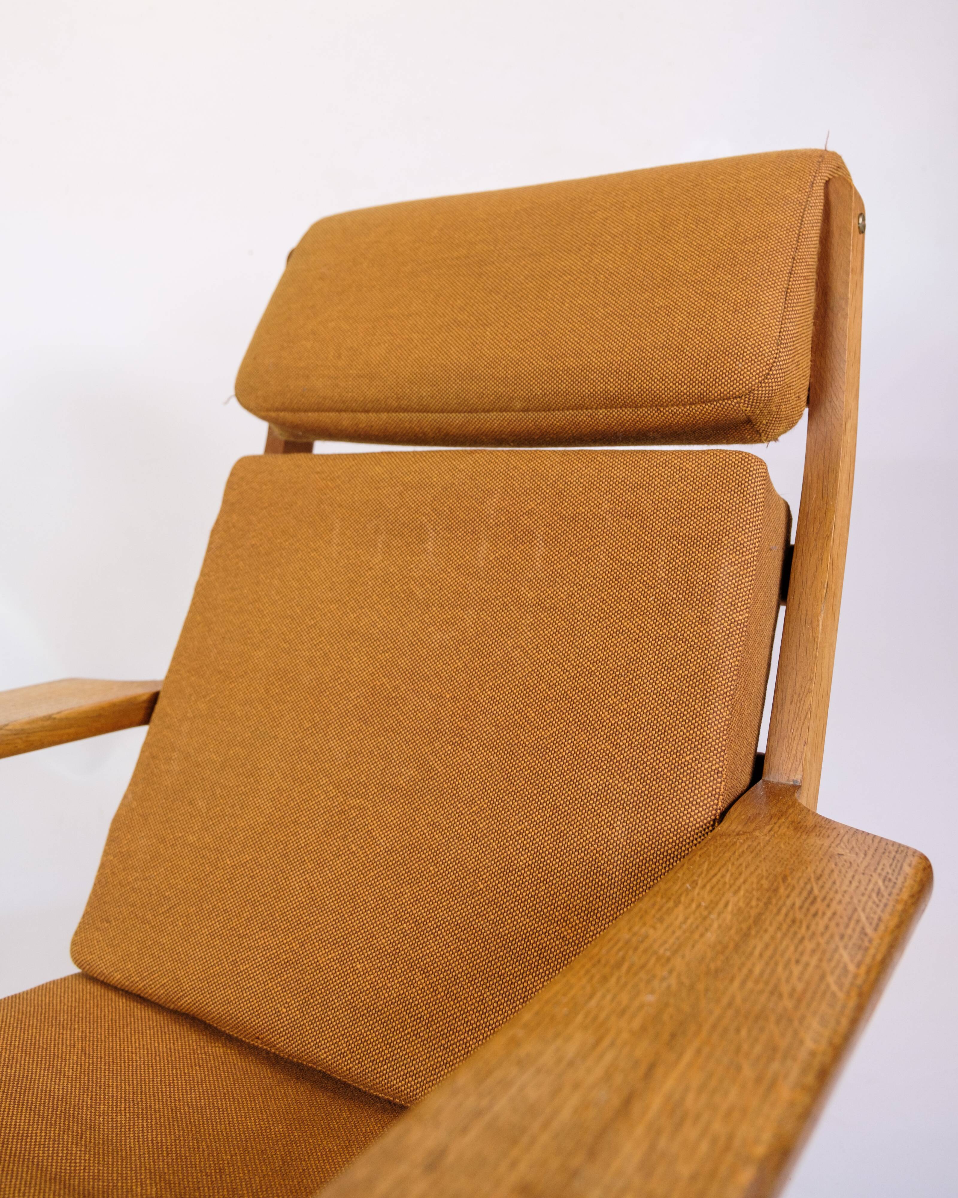 Armchair Model GE290a With High Back Made In Oak By Hans J. Wegner
