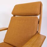Armchair Model GE290a With High Back Made In Oak By Hans J. Wegner
