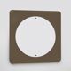 Mid-Century Modern Italian Smoked Bronze Large Mirror, 1970s