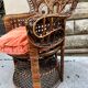 Fauteuil « Emmanuelle » en rotin, 1970