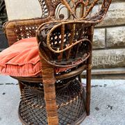 “Emmanuelle” rattan armchair, 1970