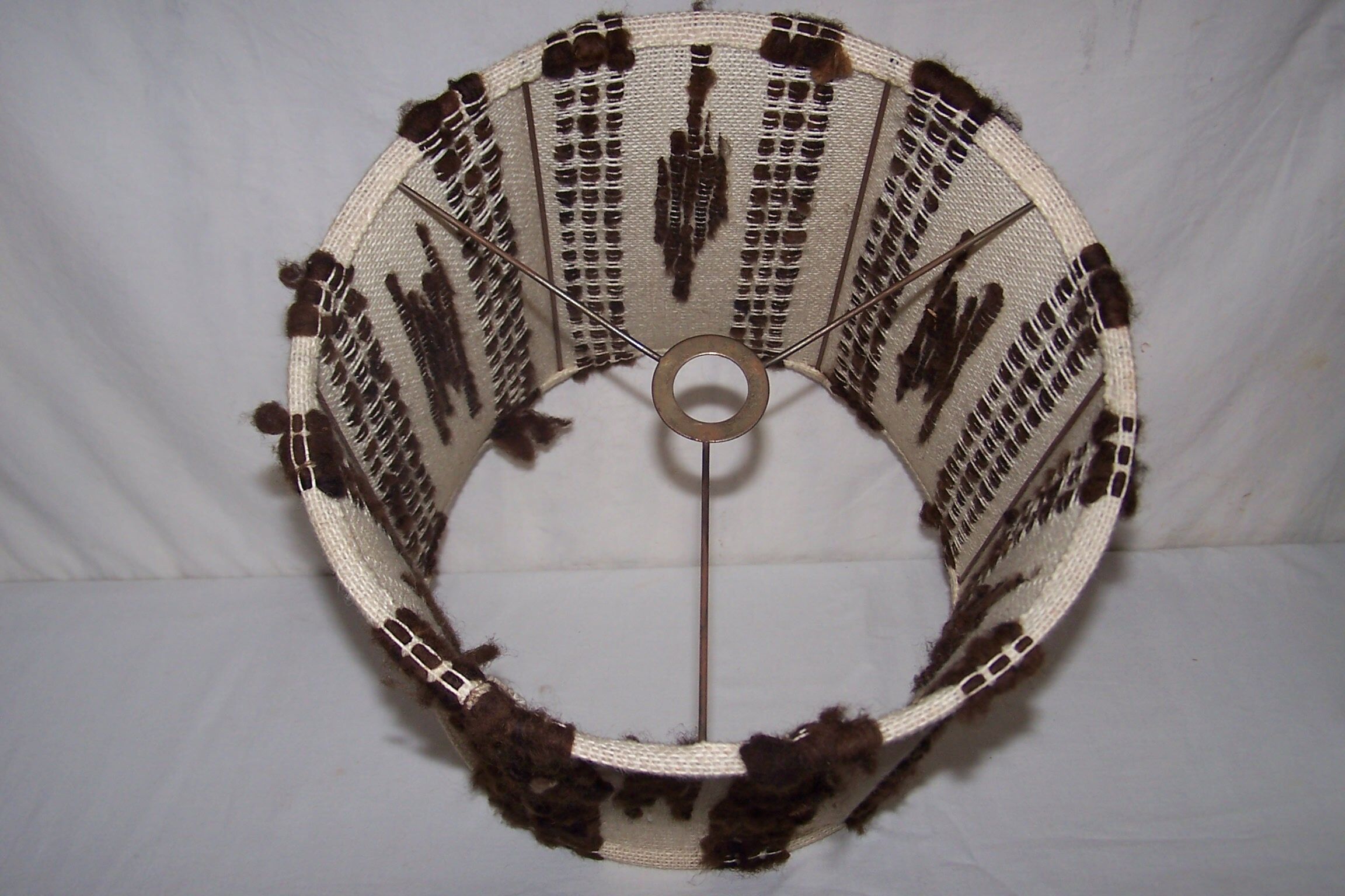 Stainless lamp - 70s