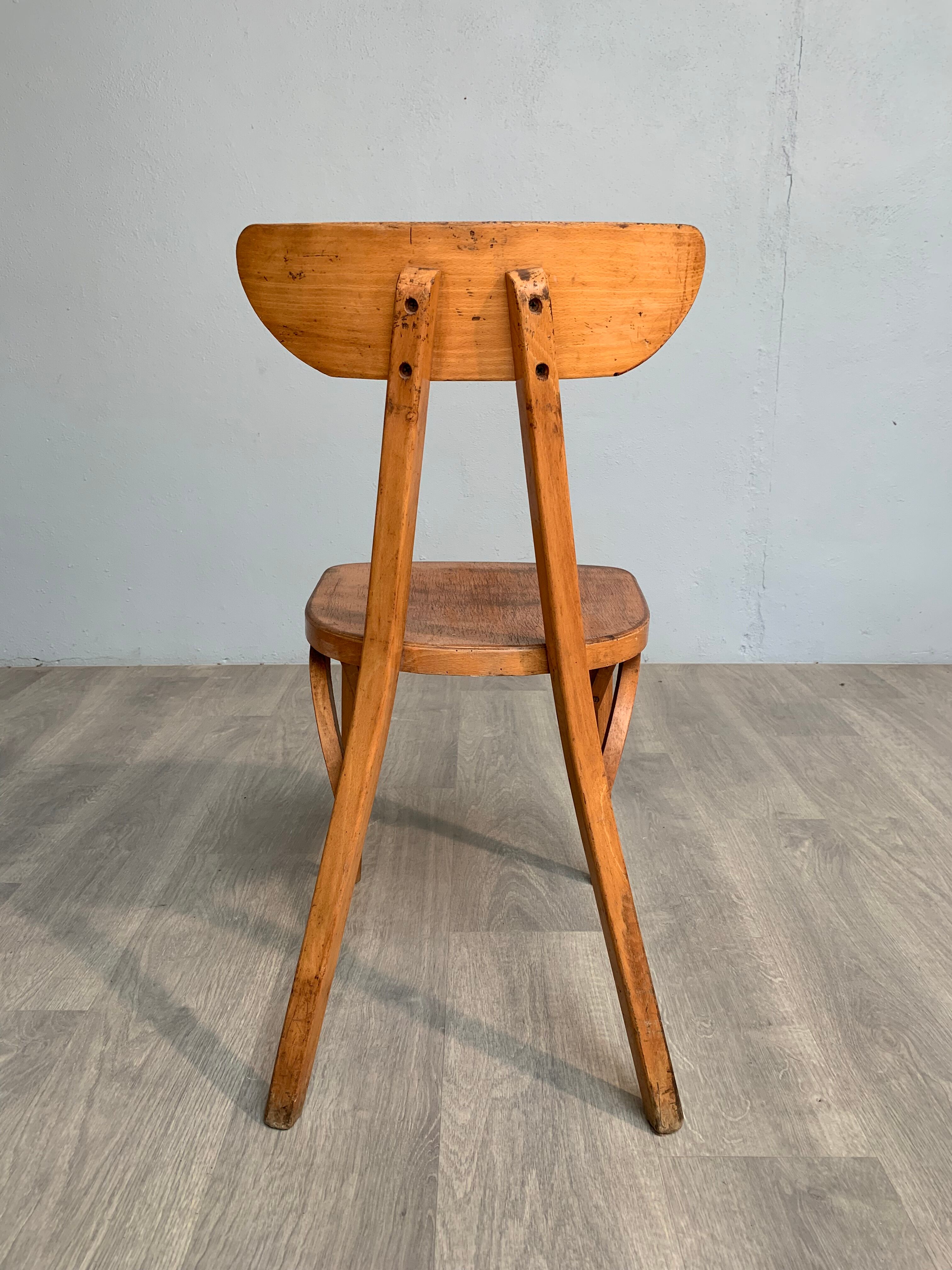 Lot of 4 chairs Edith vintage bistro