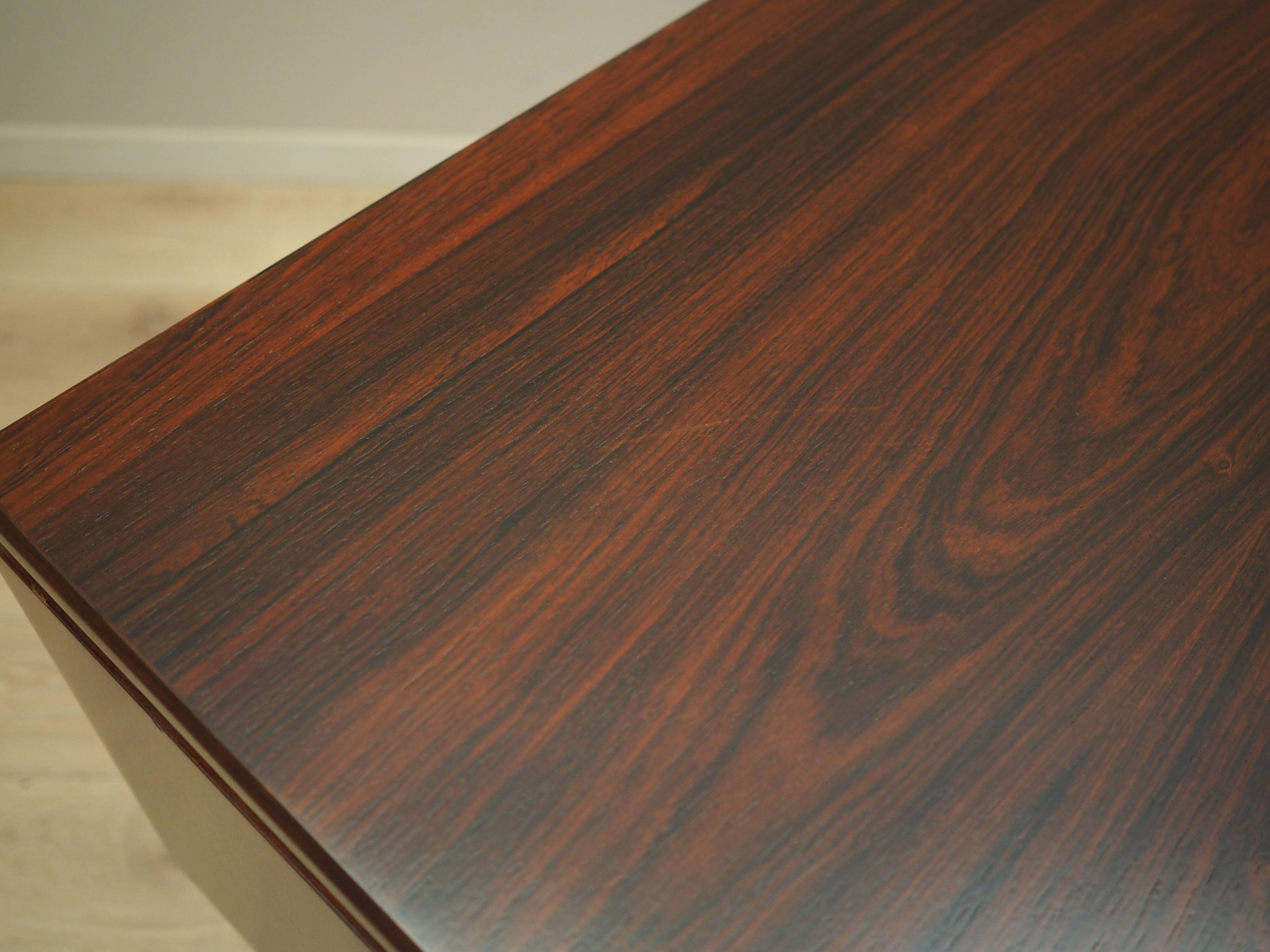 Rosewood desk, Danish design, 1960s, designer: J. Svenstrup