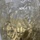 Large Single a Murano Glass Ice Sconce