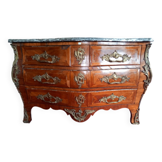 Louis xv period tomb chest of drawers