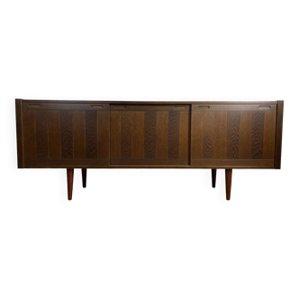 Enfilade scandinave vintage en chêne teinté par Skovby, années 60