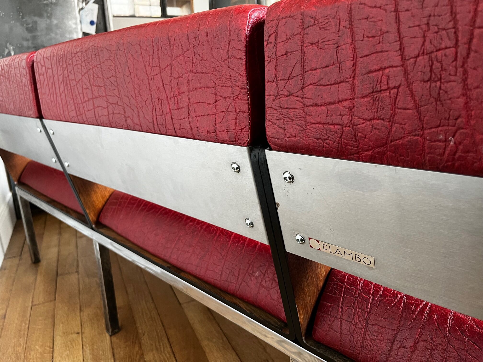 Designer bench by Roger Tallon