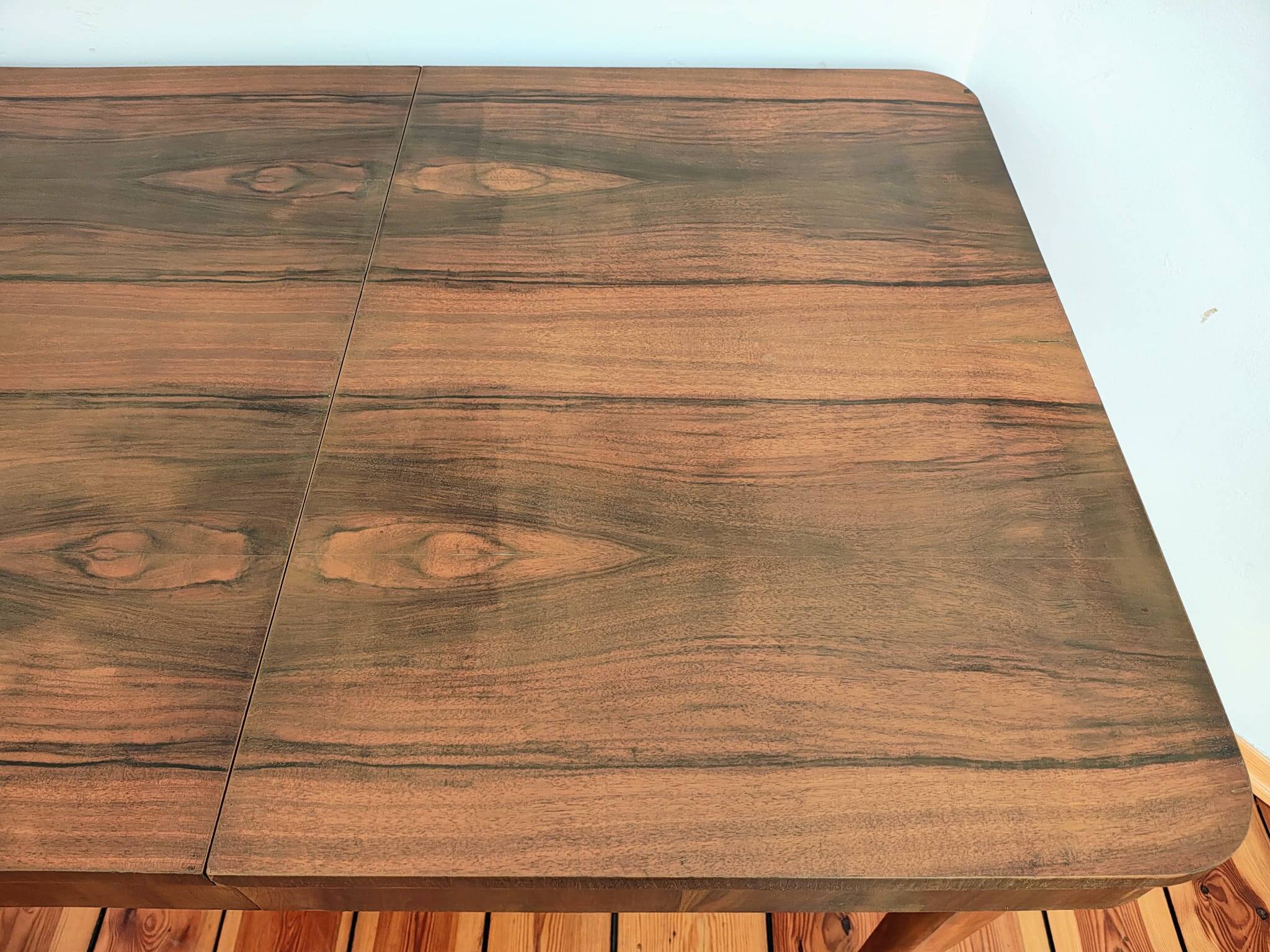 Czechoslovakian Extendable Dining Table by Jindřich Halabala for Up Závody,