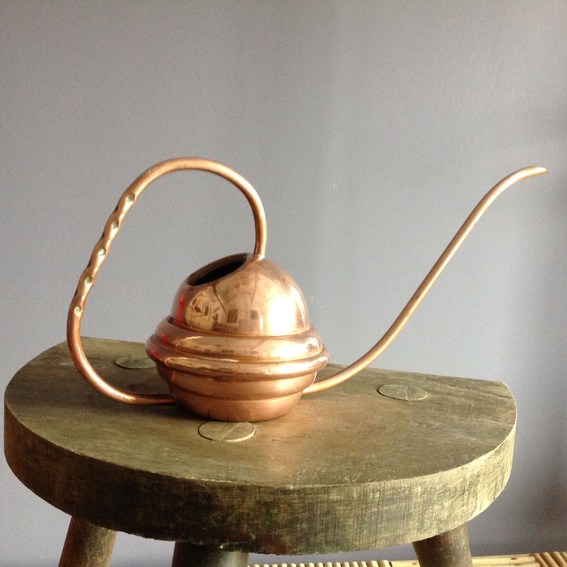 Copper watering can
