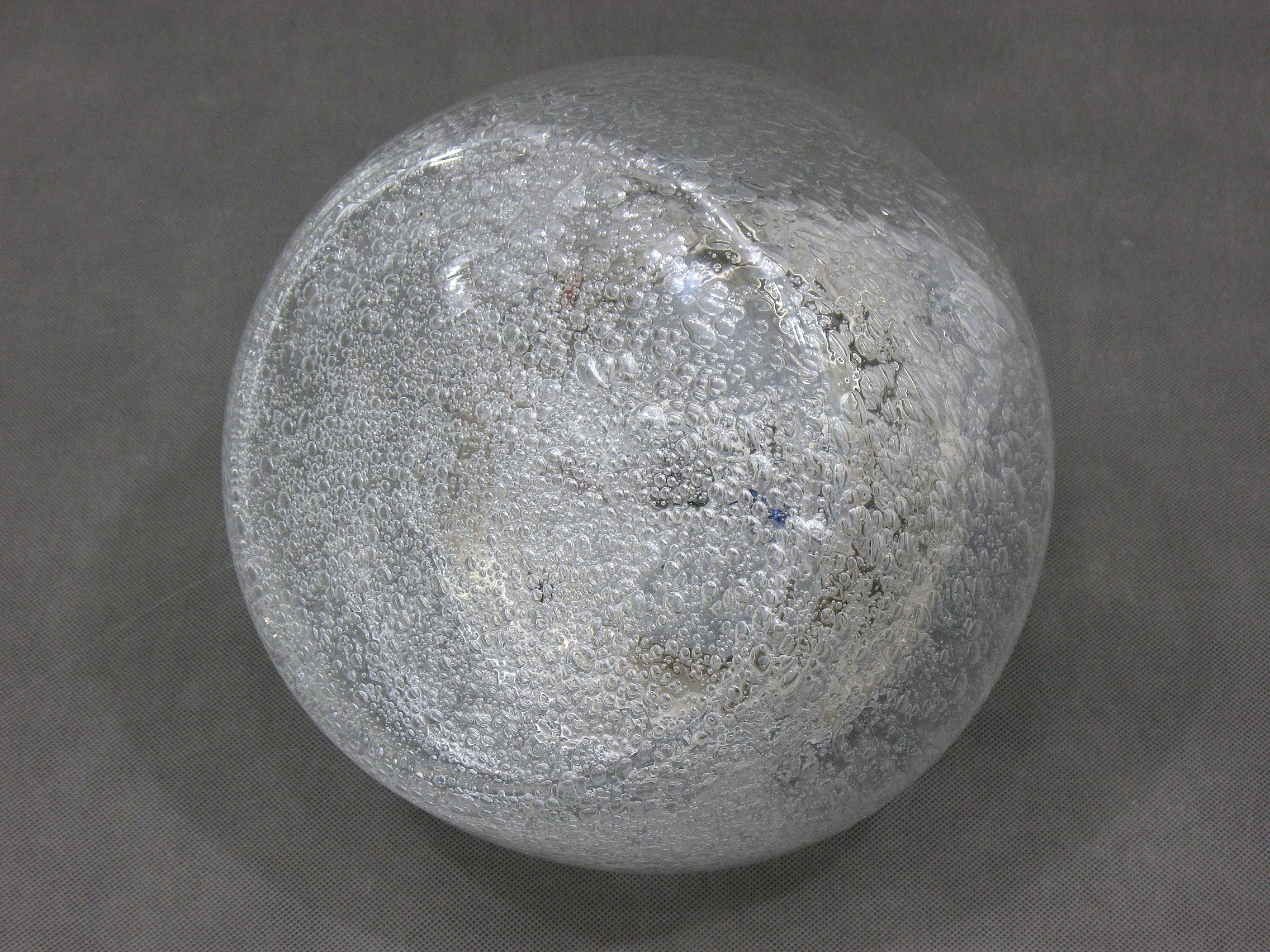 Wall / ceiling lamp, bubble glass, Germany, 1970s