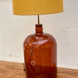 Vintage bottle lamp