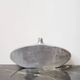 Aluminium cast vase "Ovoid", 1970s