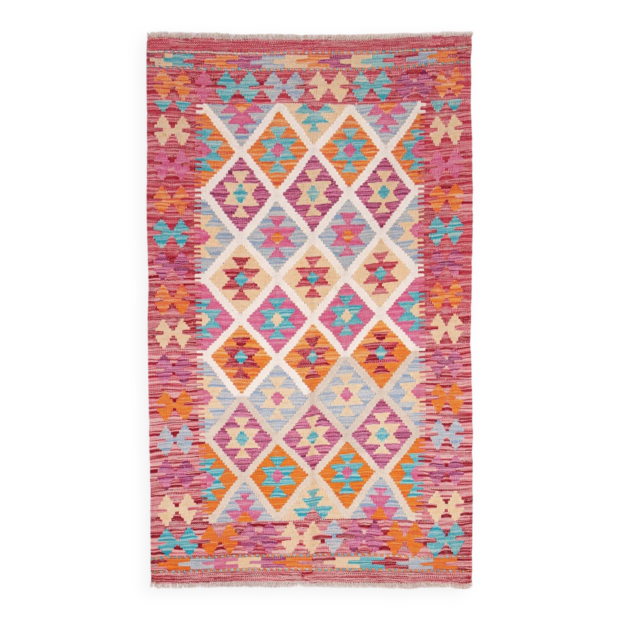 Pashtun Afghan kilim 142 x 85 cm
