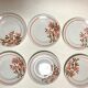 Many dessert plates Moulin des Loups