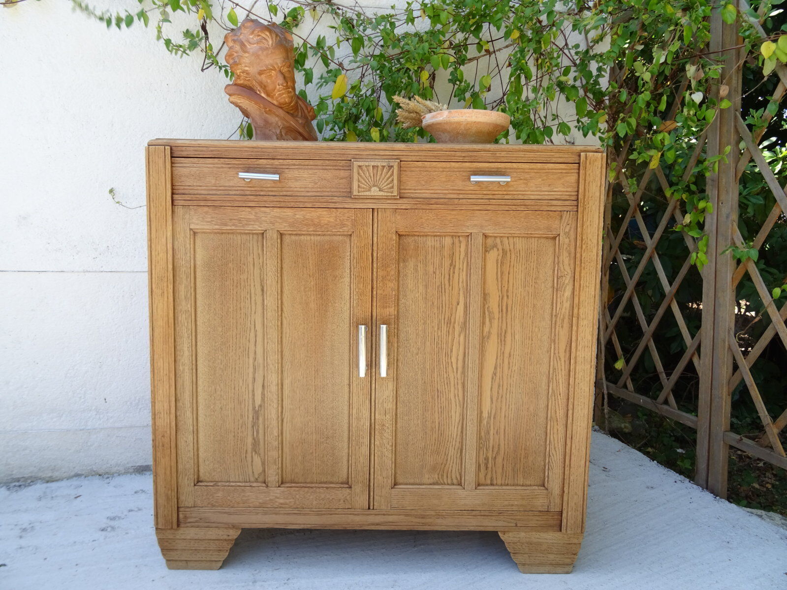 Parisian buffet in solid oak