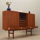 Enfilade en teck, design danois, années 1960, production : Danemark