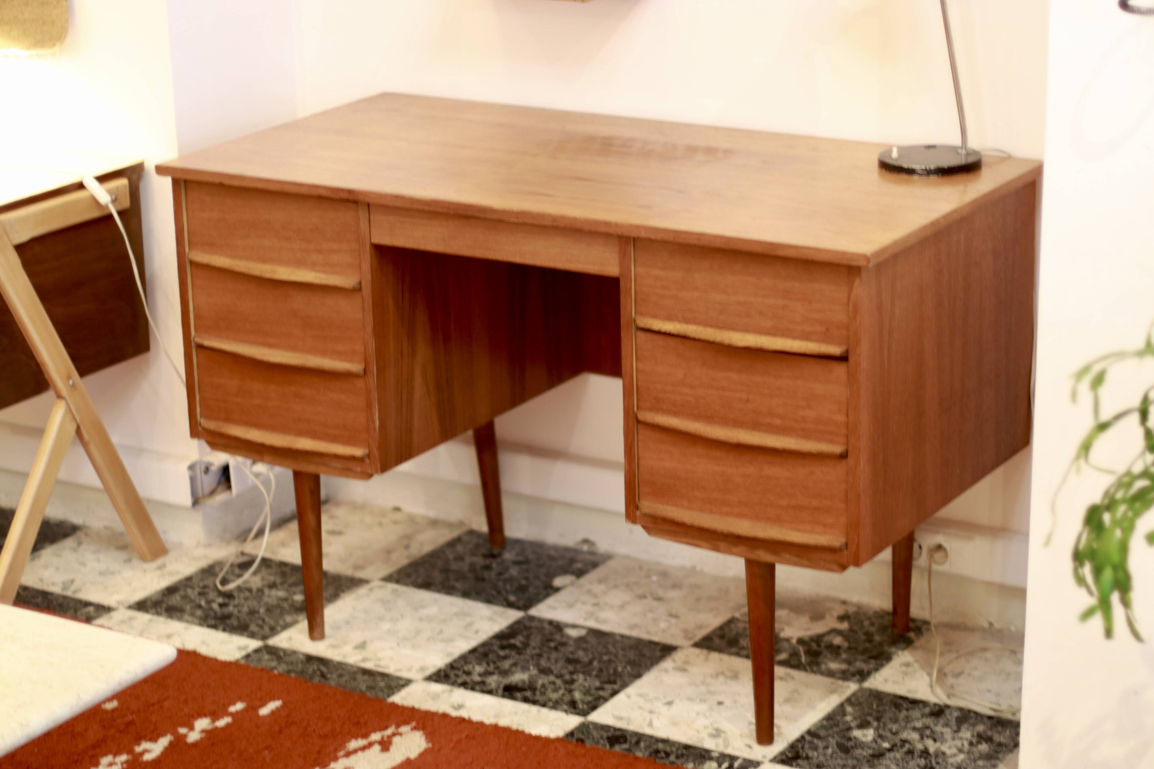 Scandinavian vintage desk