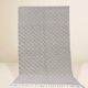 Beni Ouarain Berber Rug • Textured white tile pattern