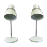 Paire de lampes de bureau Belid, années 1970