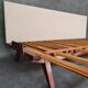 Tatra sofa bed, renovated buckle fabric, vintage czech 1960