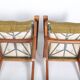 Set of 4 vintage Free-Span FS-116 armchairs, 50s