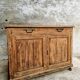 Old cabinet, workbench, kitchen island counter on casters