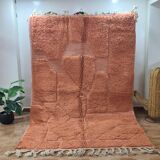 Moroccan Beni Ouarain Rug in Terracotta – Luxurious Handmade Berber Rug